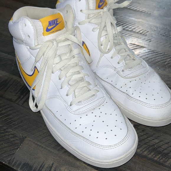 Nike Court Vision Lakers size 12 - Picture 3 of 4